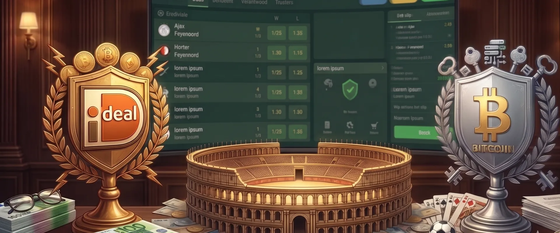 iDEAL-vs.-crypto-casino graphic