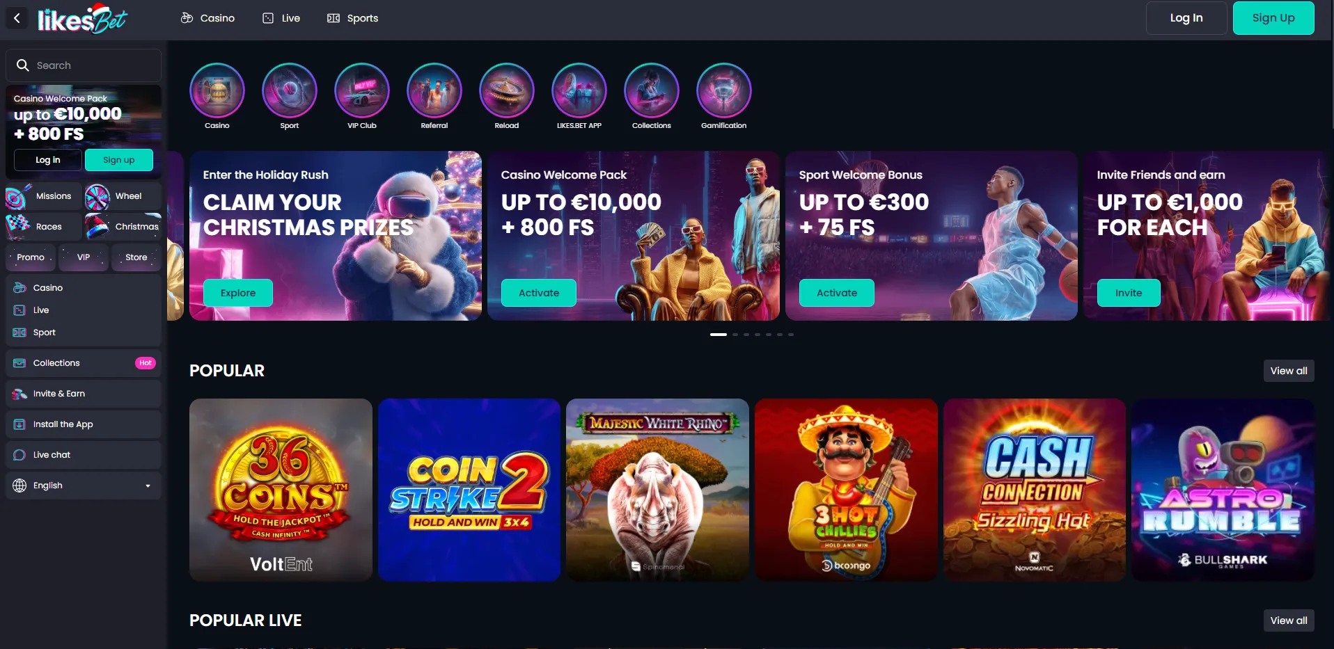 Likesbet lobby